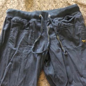PINK pull on navy pants